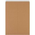 The Packaging Wholesalers Stayflats Plus® Self-Seal Mailers, 18"W x 24"L, Kraft, 50/Pack ENVRM11PSKSS